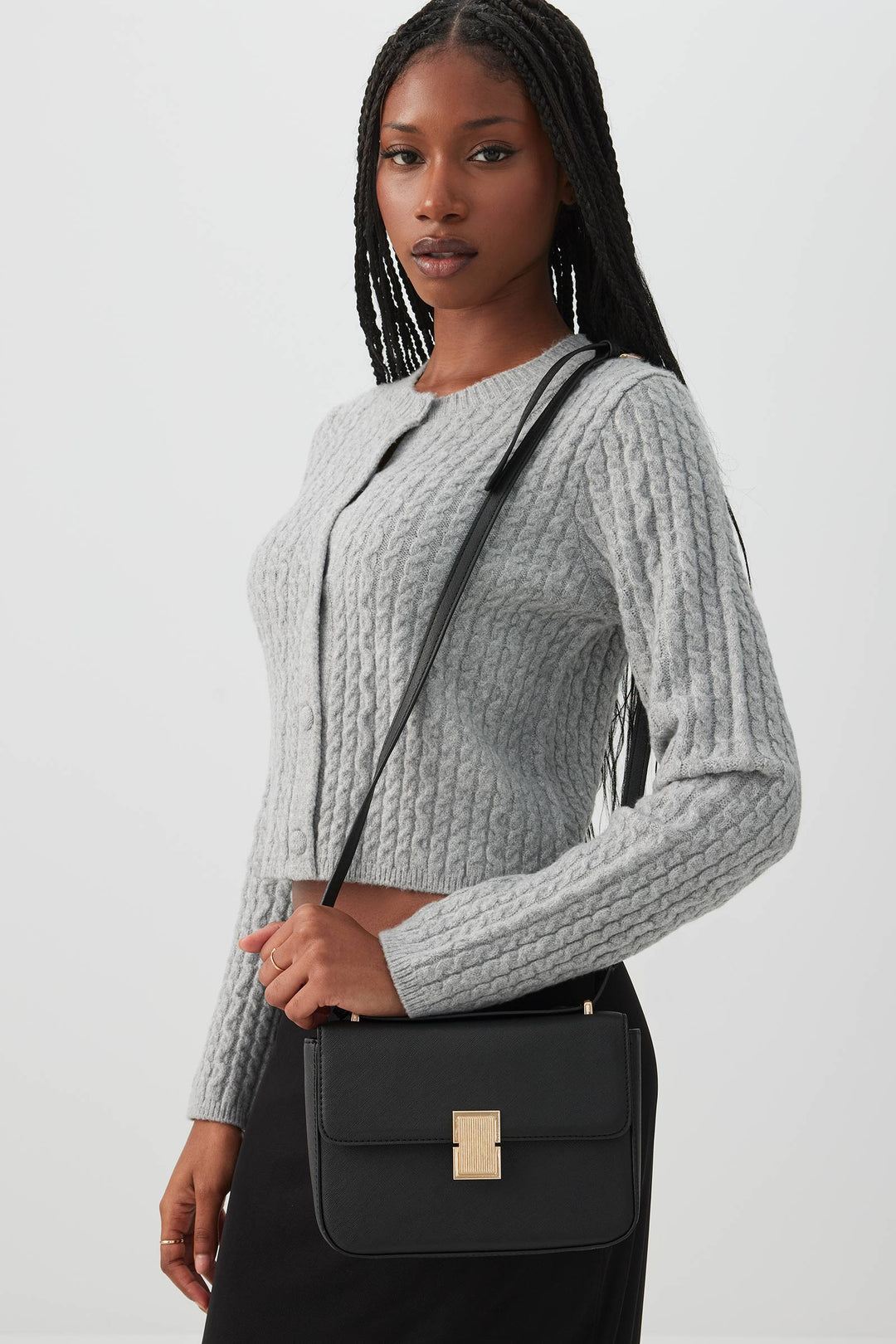 Sac bandoulière en faux cuir