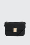 Faux Leather Crossbody Bag
