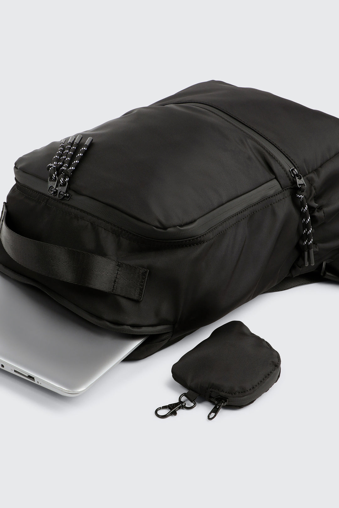 Nylon Backpack with Coin Purse