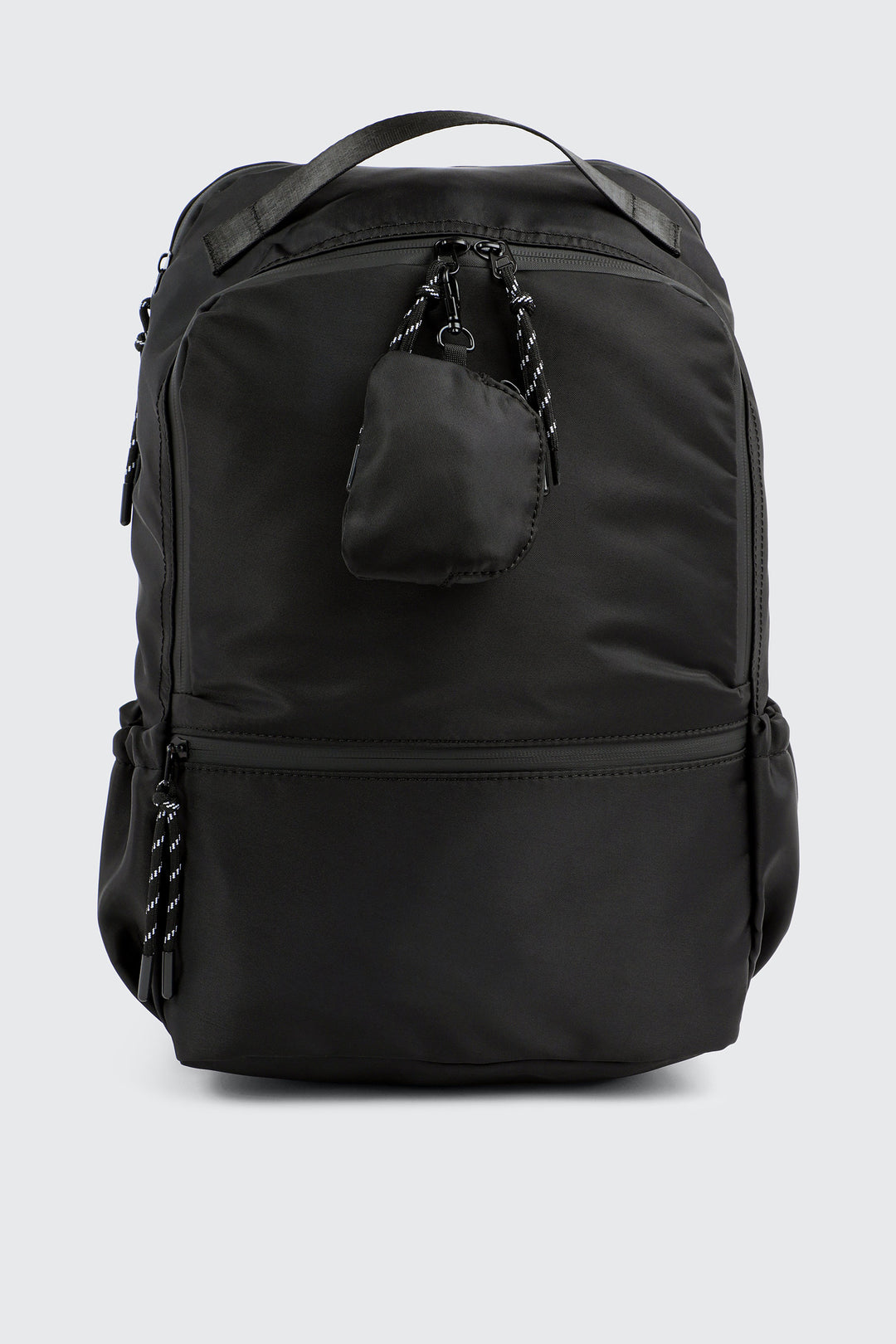 Ardene Women's Nylon Backpack with Coin Purse in Black
