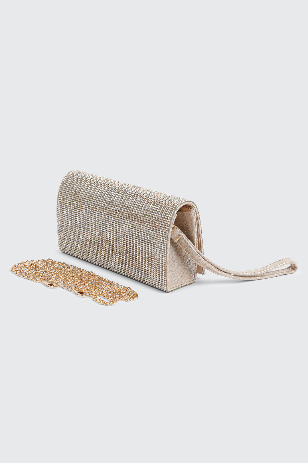 Shiny Envelope Clutch