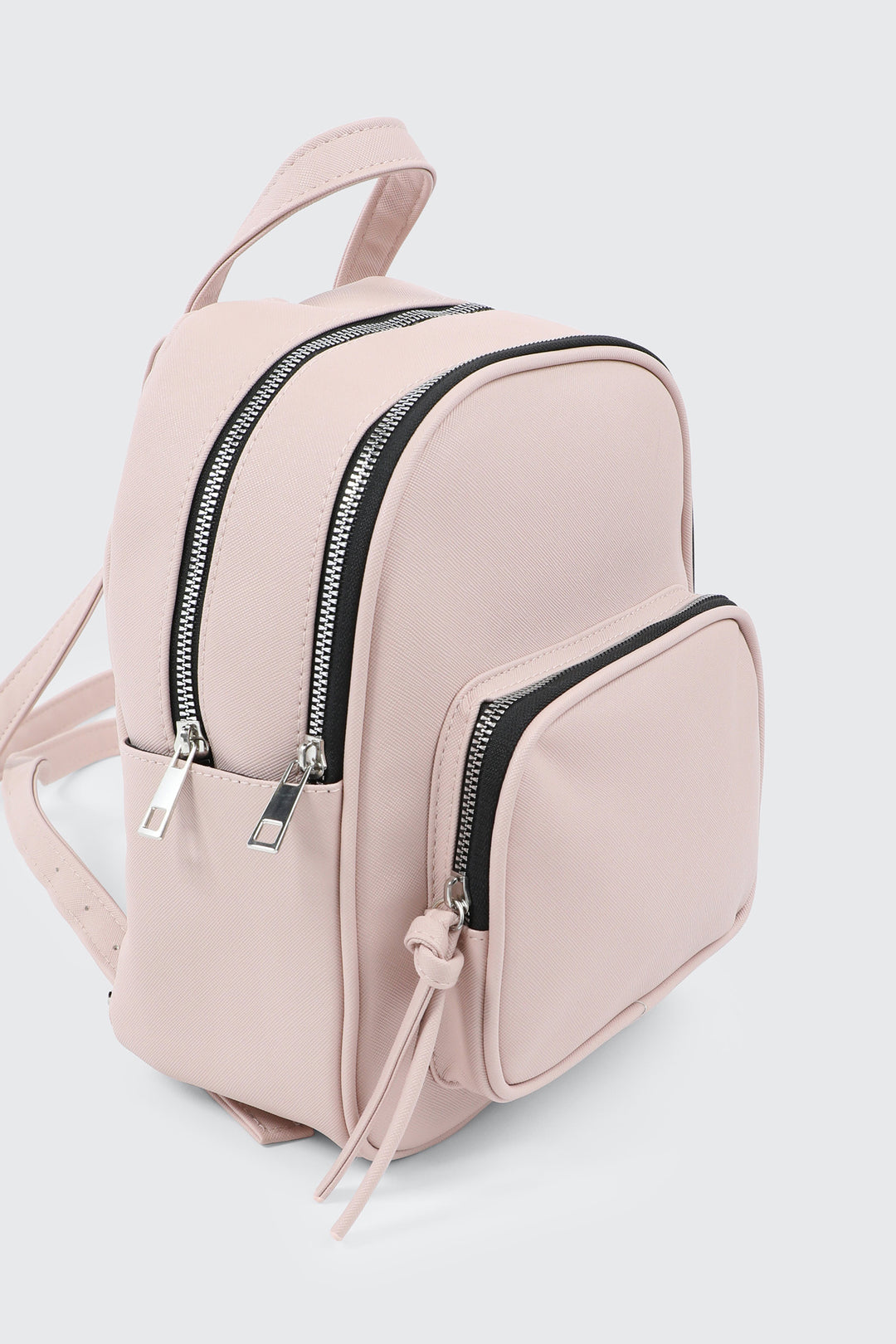 Faux Leather Backpack