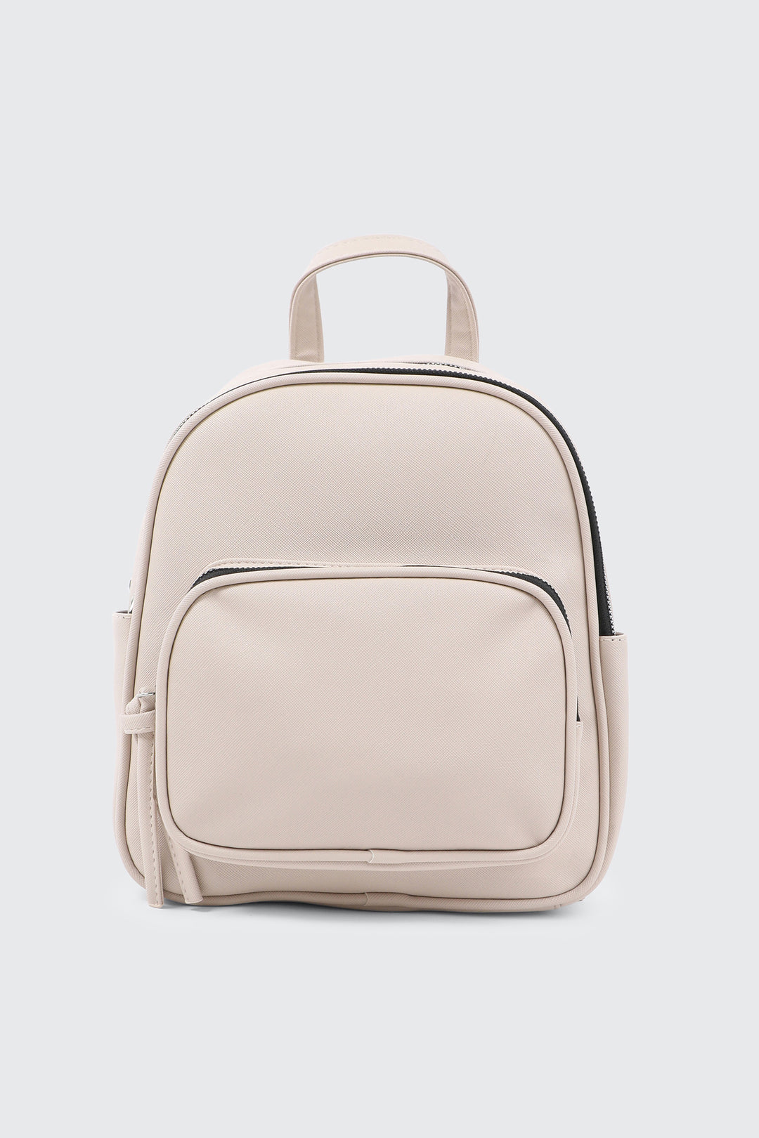 Faux Leather Backpack