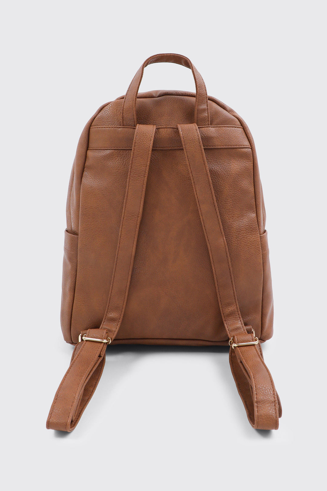 Faux Leather Backpack