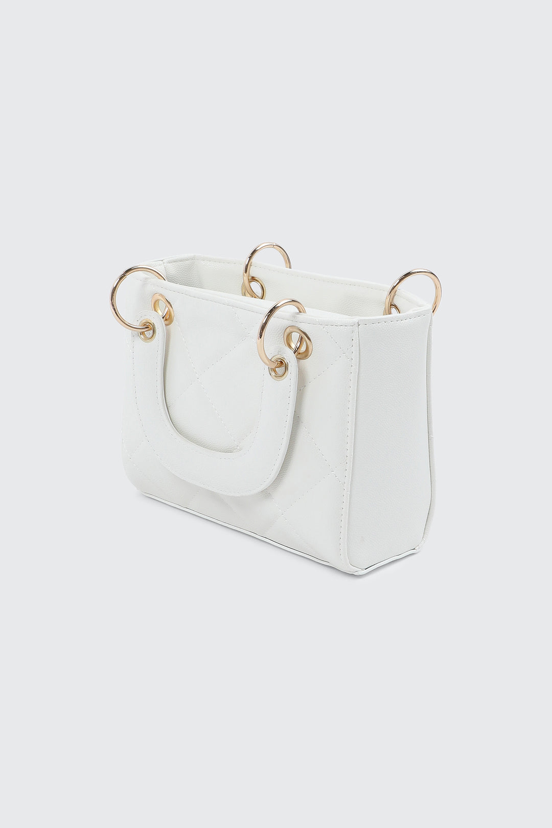 Small Tote Bag with Bow Detail