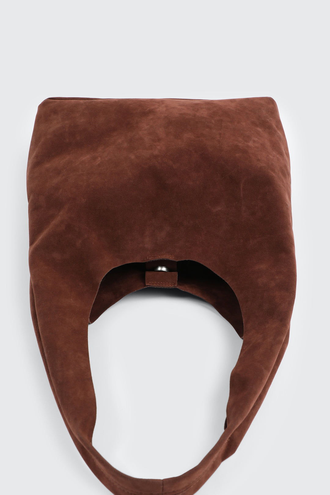 Faux Suede Shoulder Bag