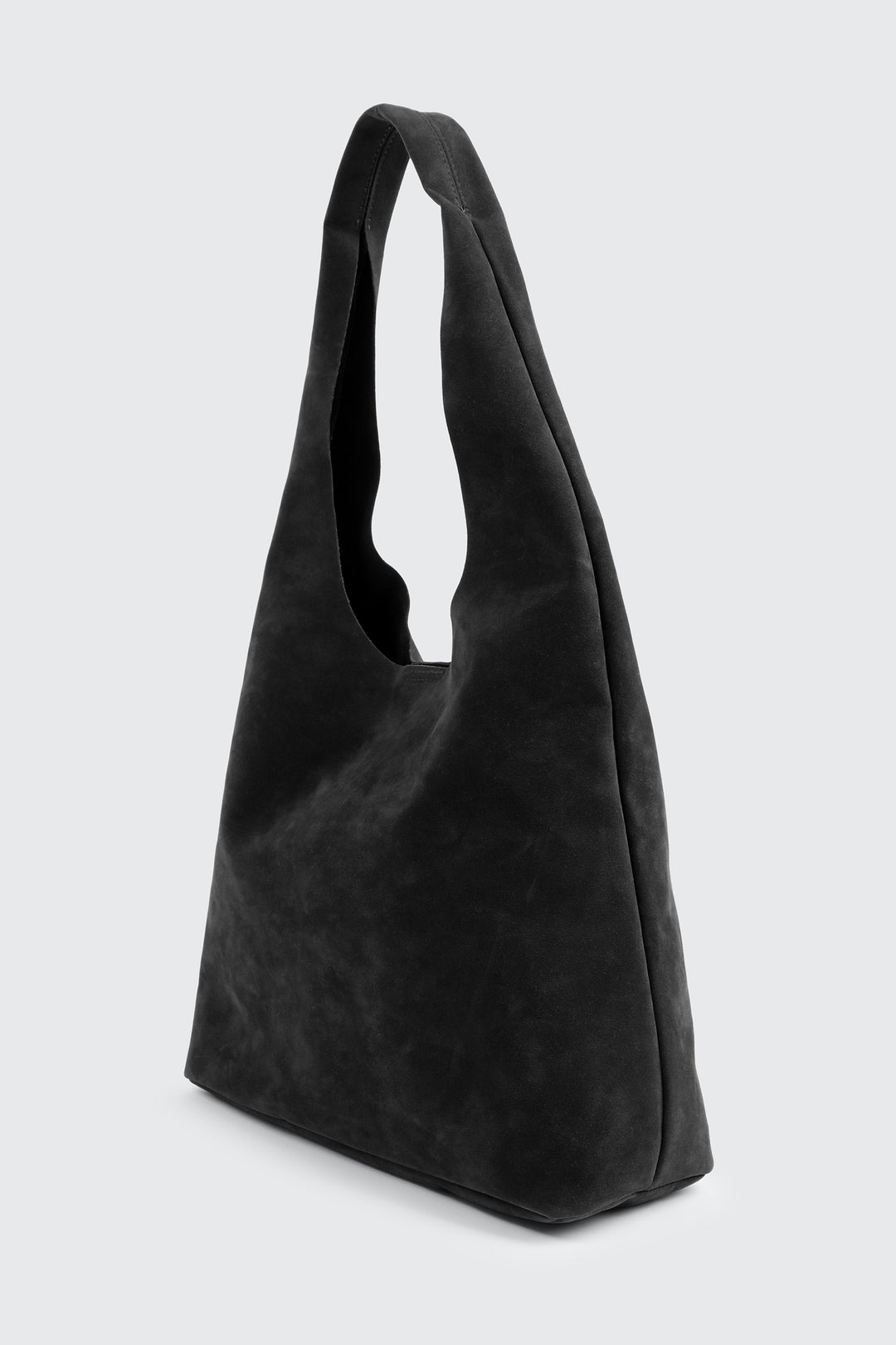 Faux Suede Shoulder Bag