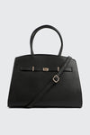 Large Faux Leather Tote Bag