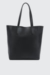 Minimalist Faux Leather Tote Bag