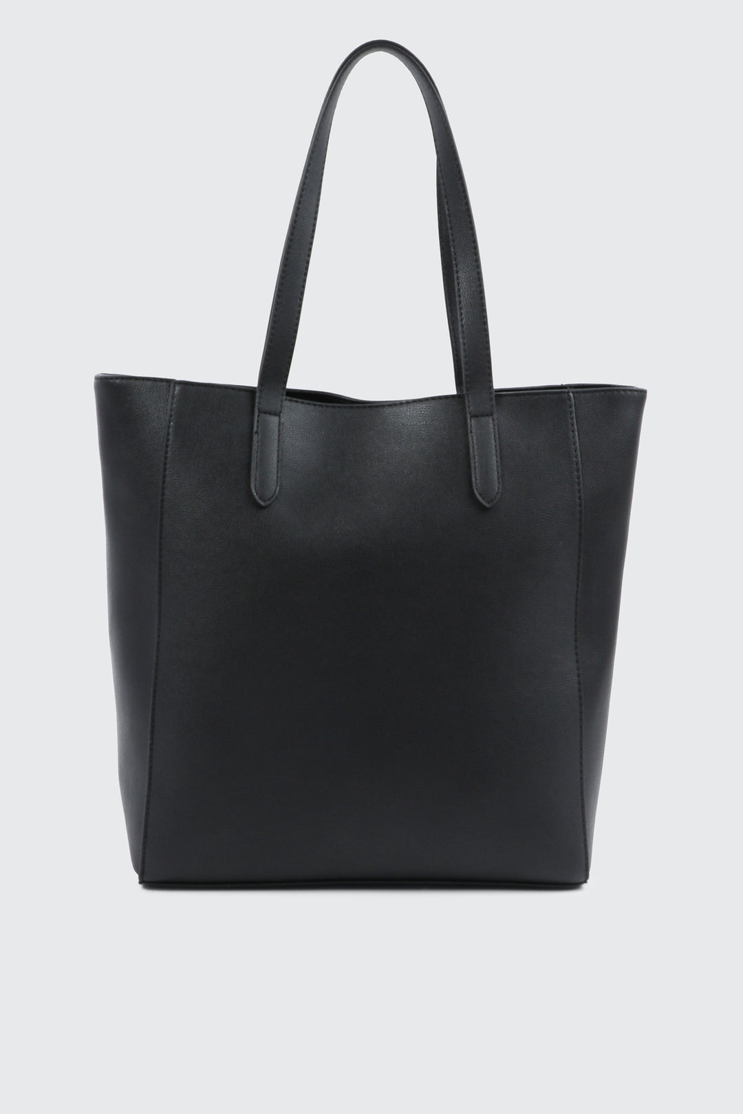 Minimalist Faux Leather Tote Bag