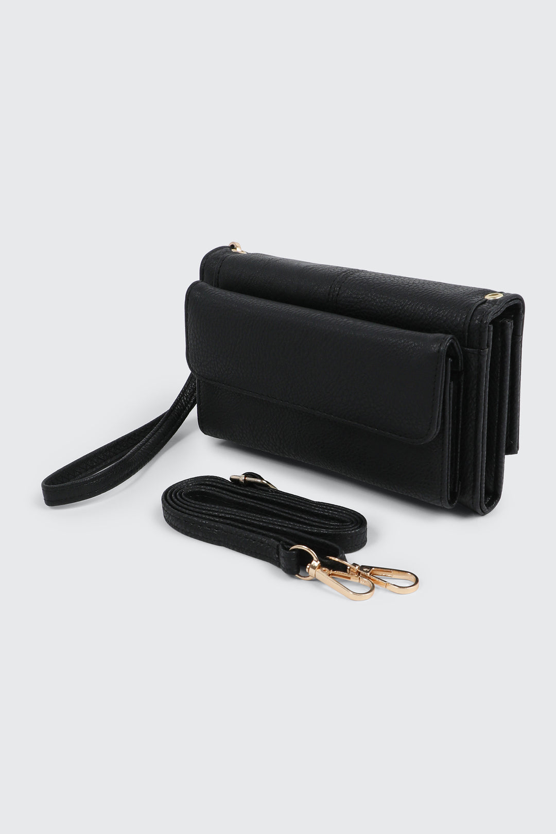 Crossbody Flap Wallet
