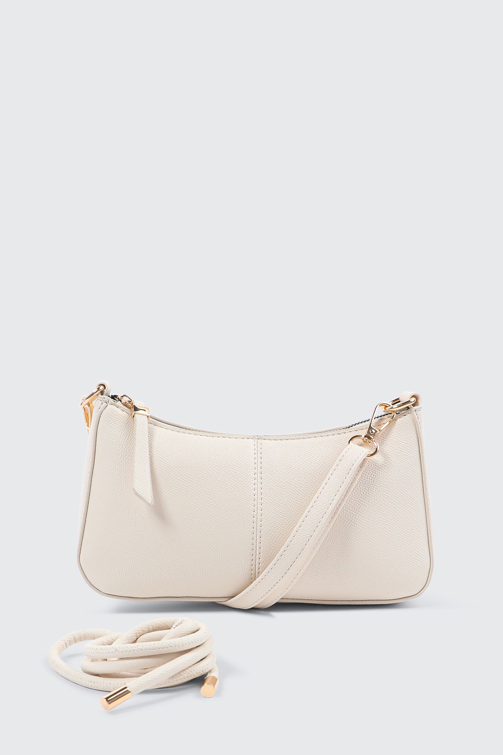Knotted Handle Shoulder Bag with Crossbody Strap – Ardene