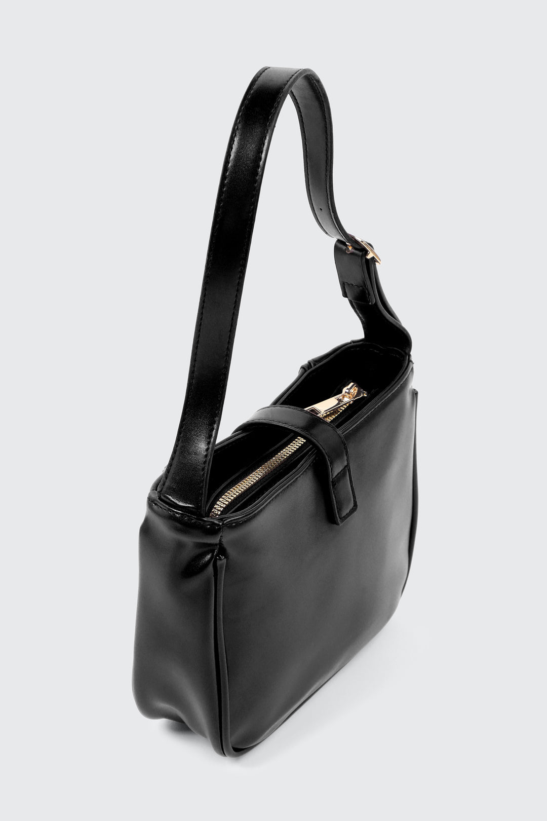 Turn Lock Shoulder Bag