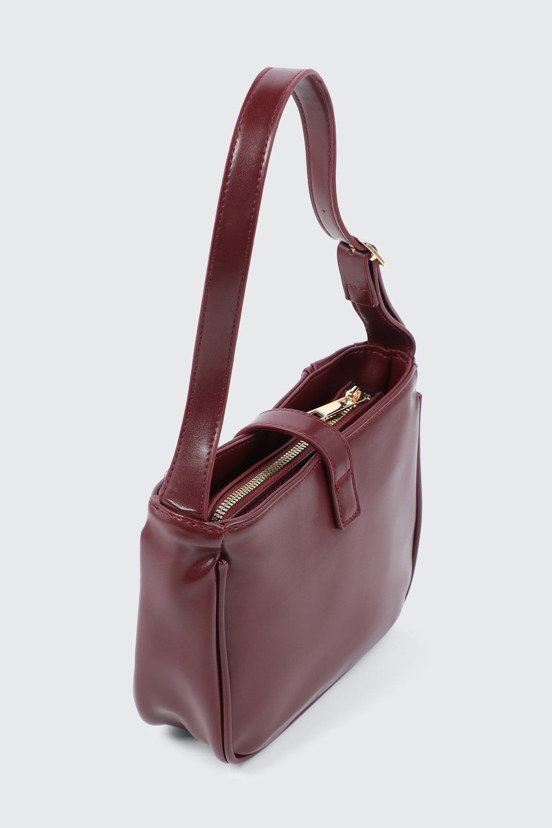 Turn Lock Shoulder Bag