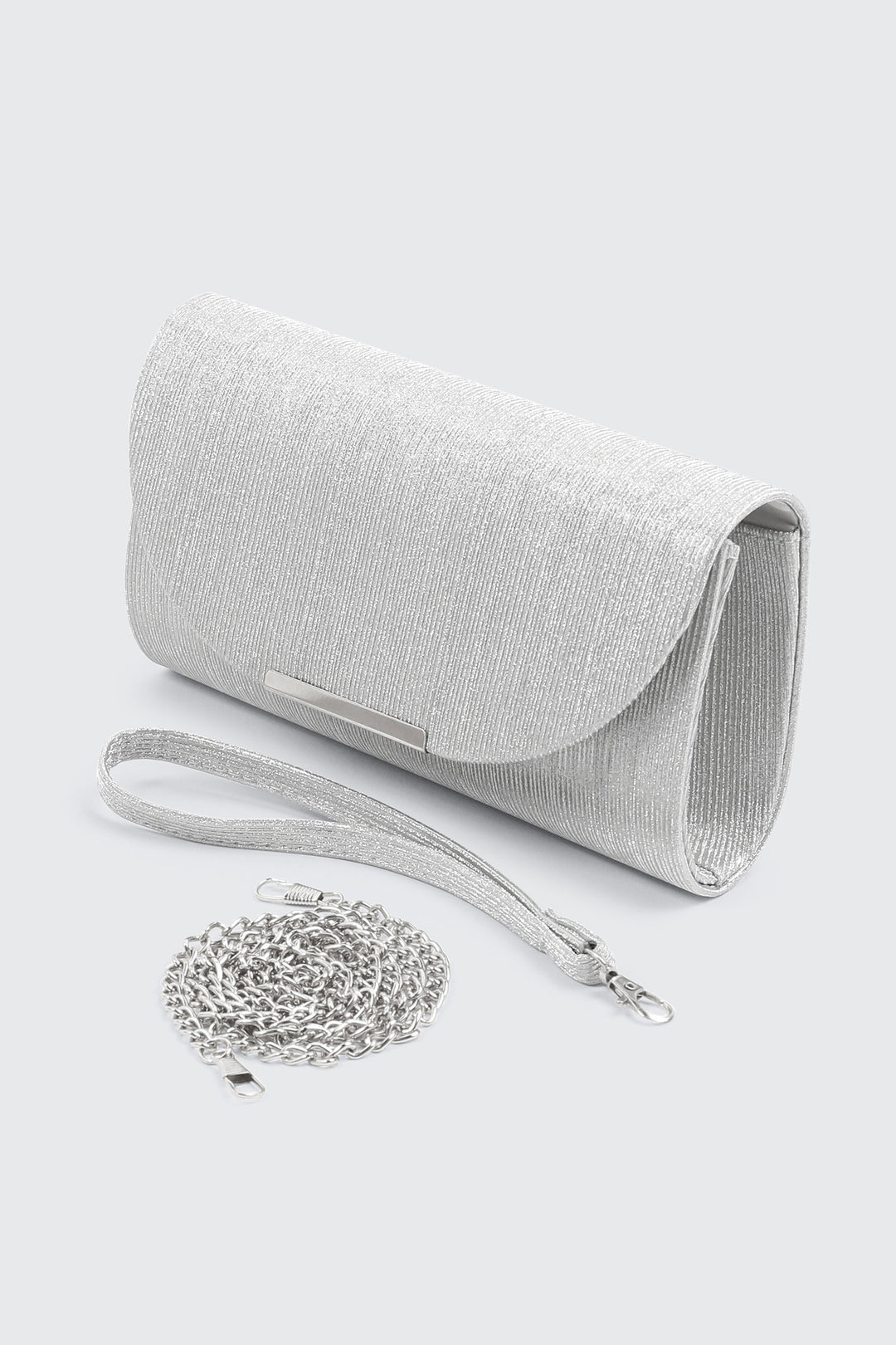 Shiny Envelope Clutch