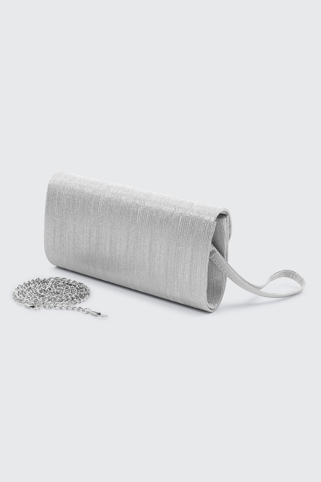 Shiny Envelope Clutch