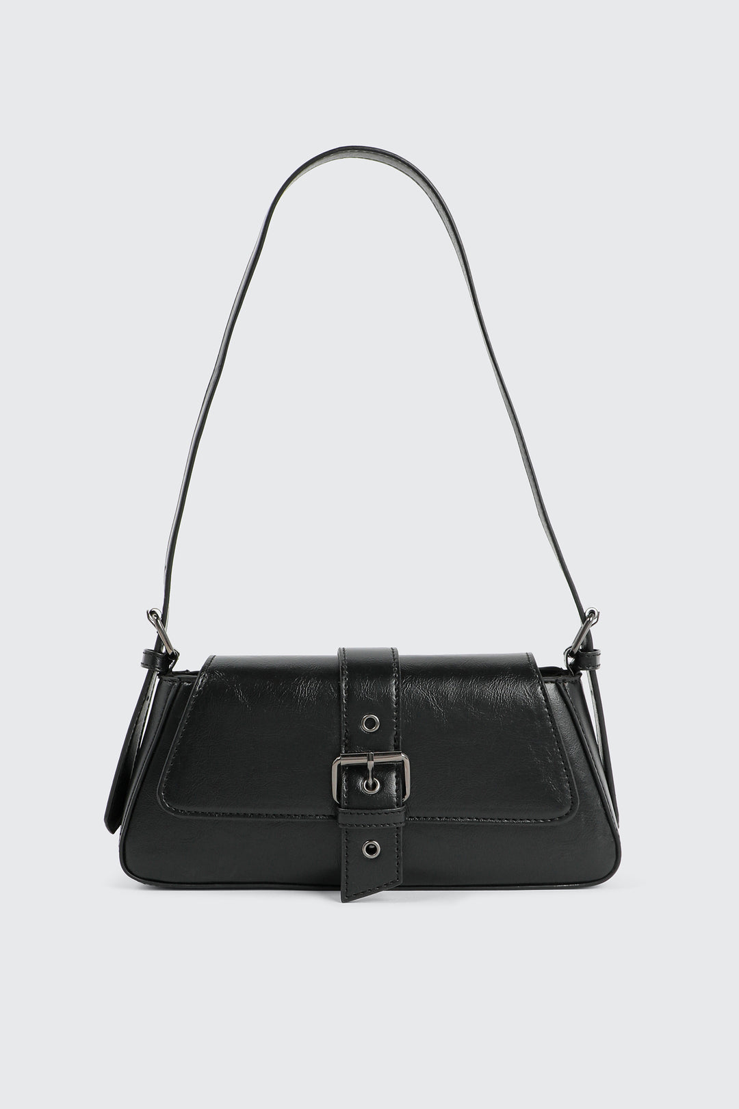 Shoulder Bag with Buckle