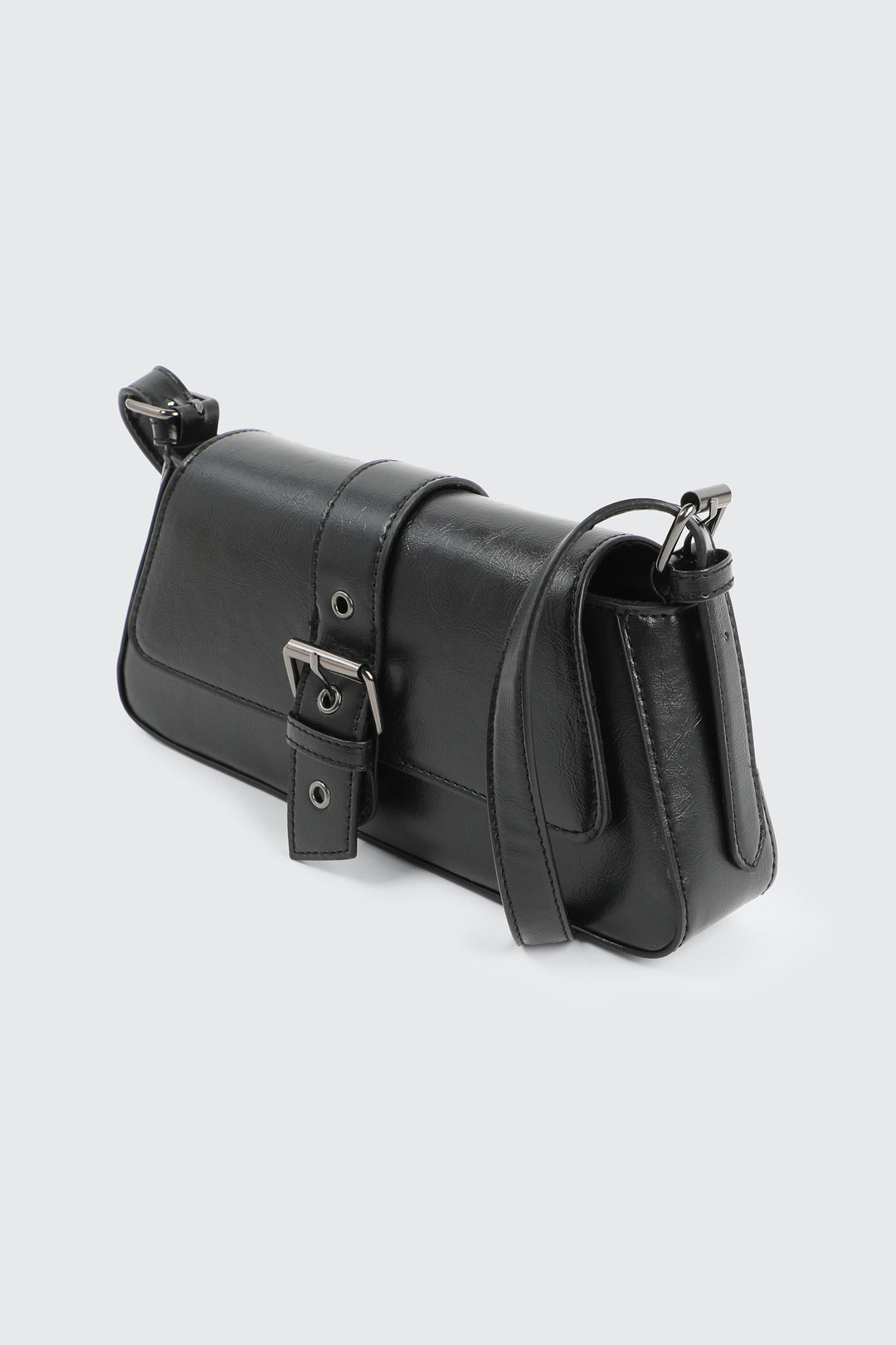 Shoulder Bag with Buckle