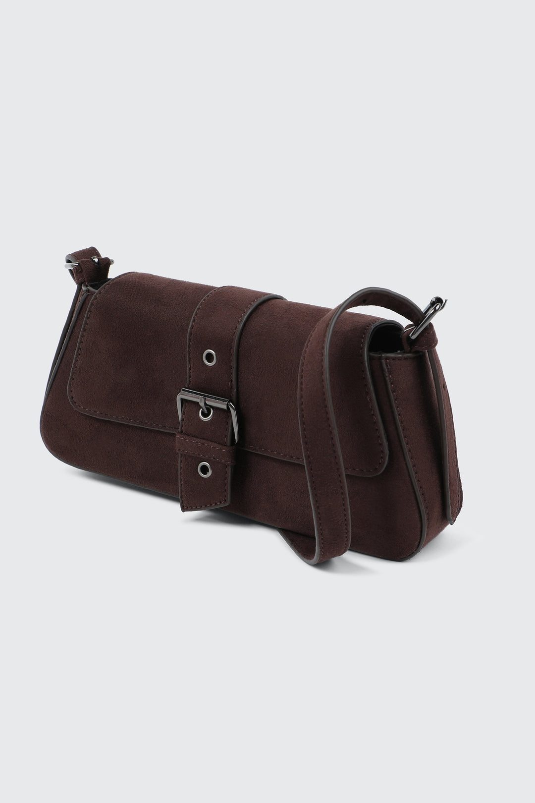 Shoulder Bag with Buckle