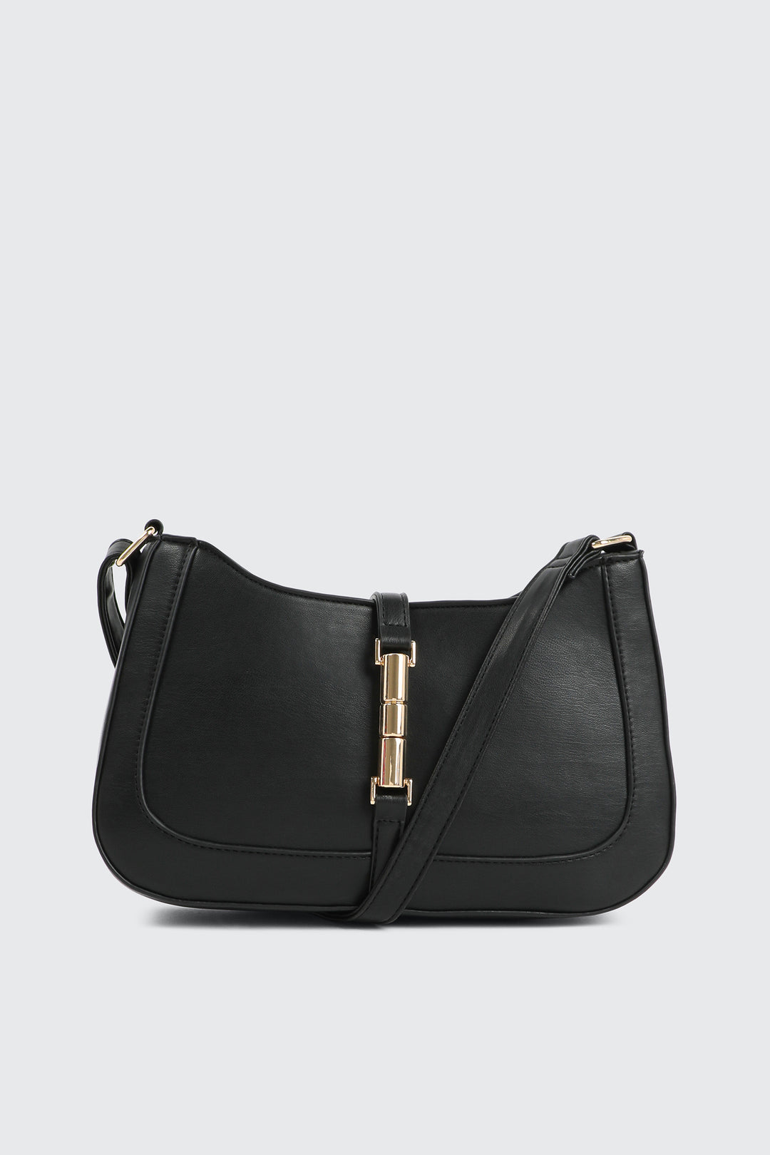 Baguette Bag with Clasp