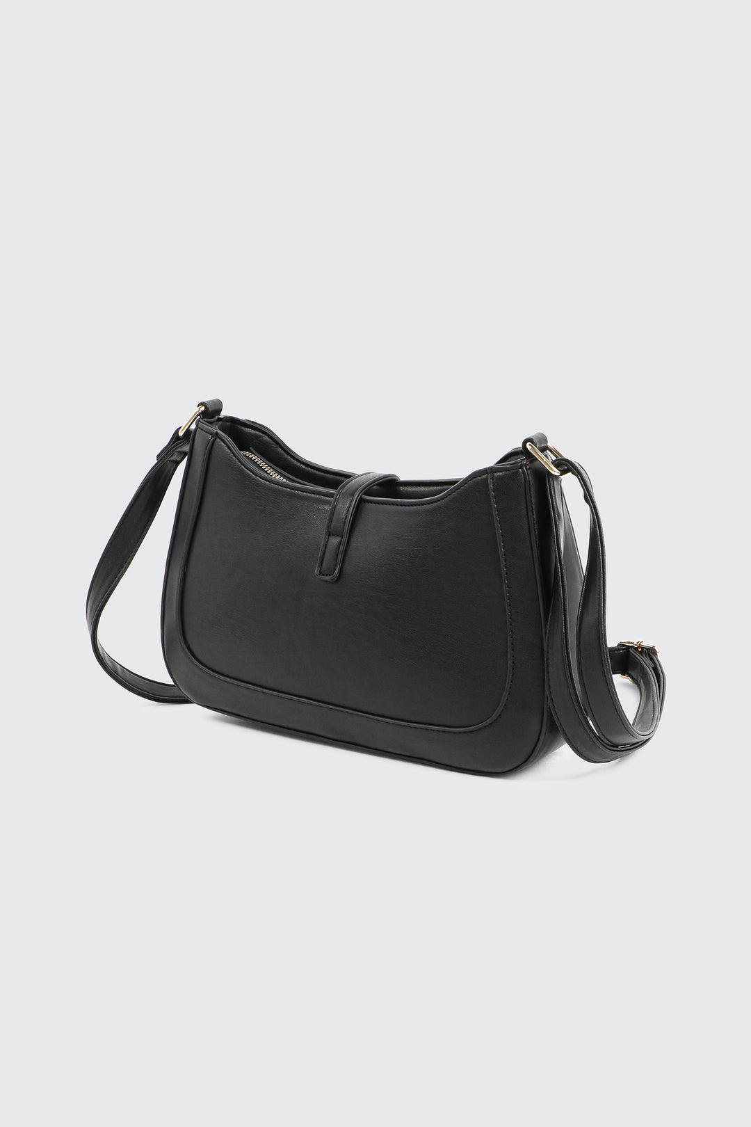 Baguette Bag with Clasp