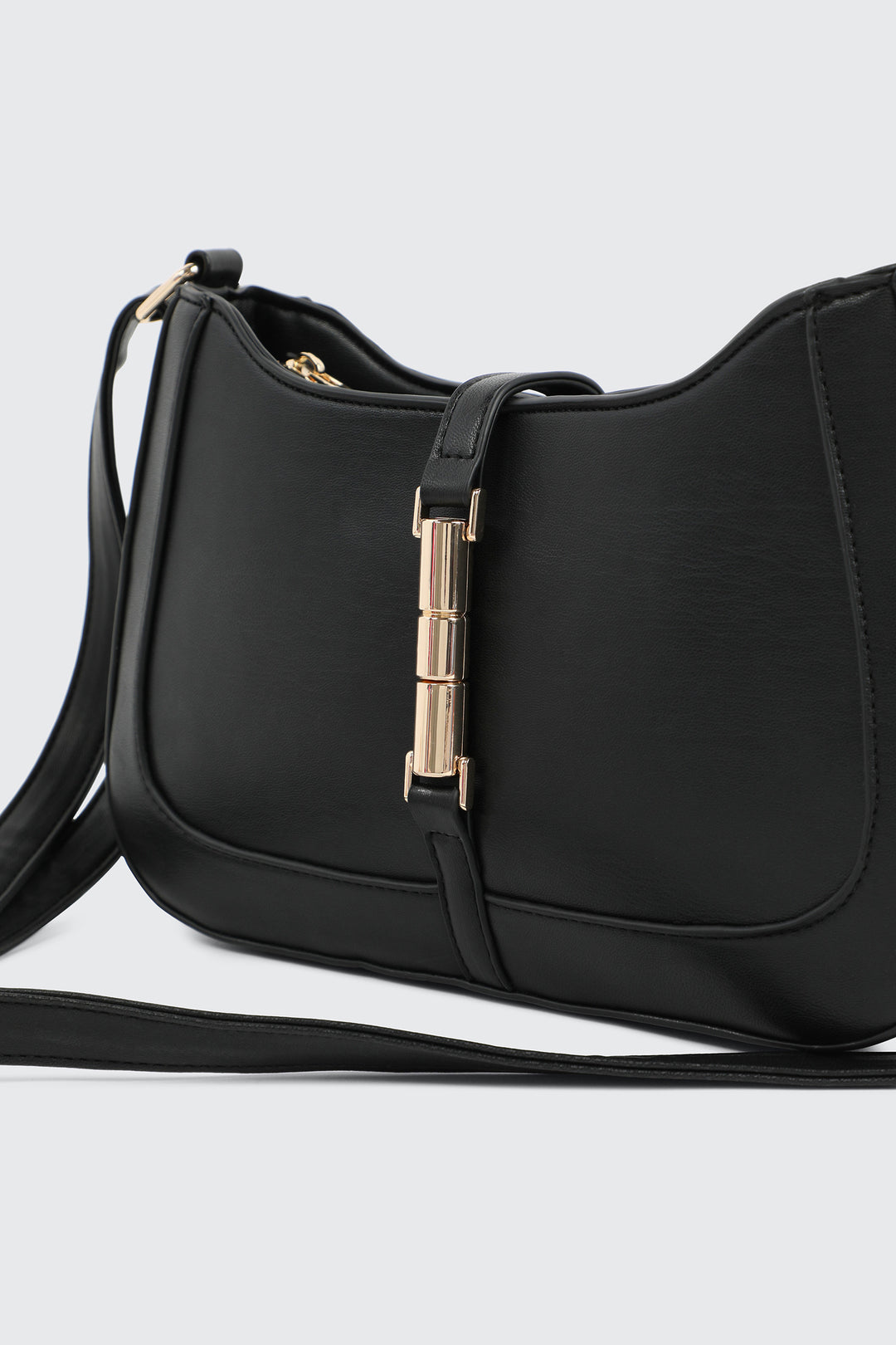 Baguette Bag with Clasp