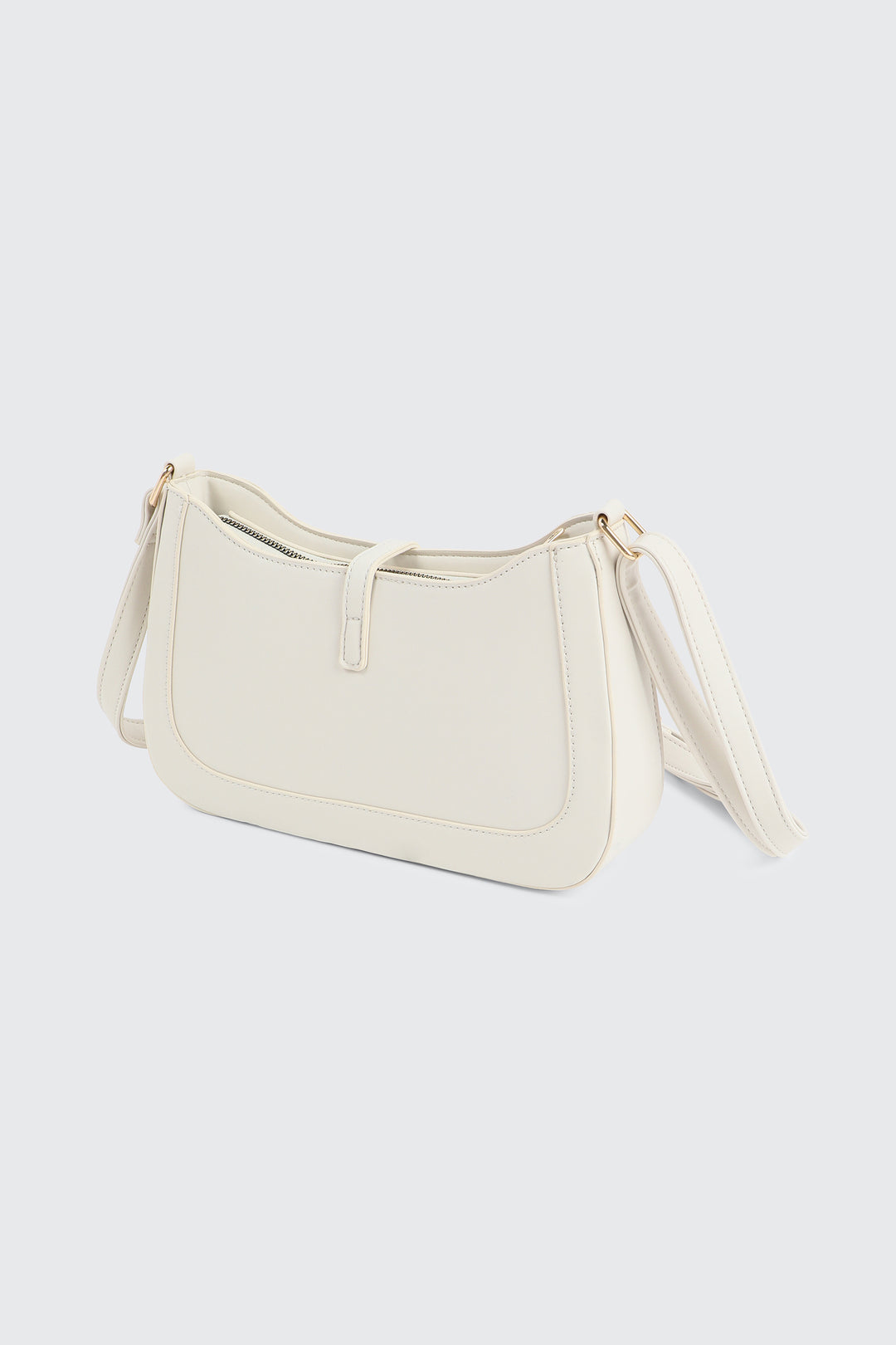 Baguette Bag with Clasp