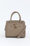 Sac à main carré à détail de cadenas