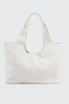 Grand sac d'épaule souple en faux cuir