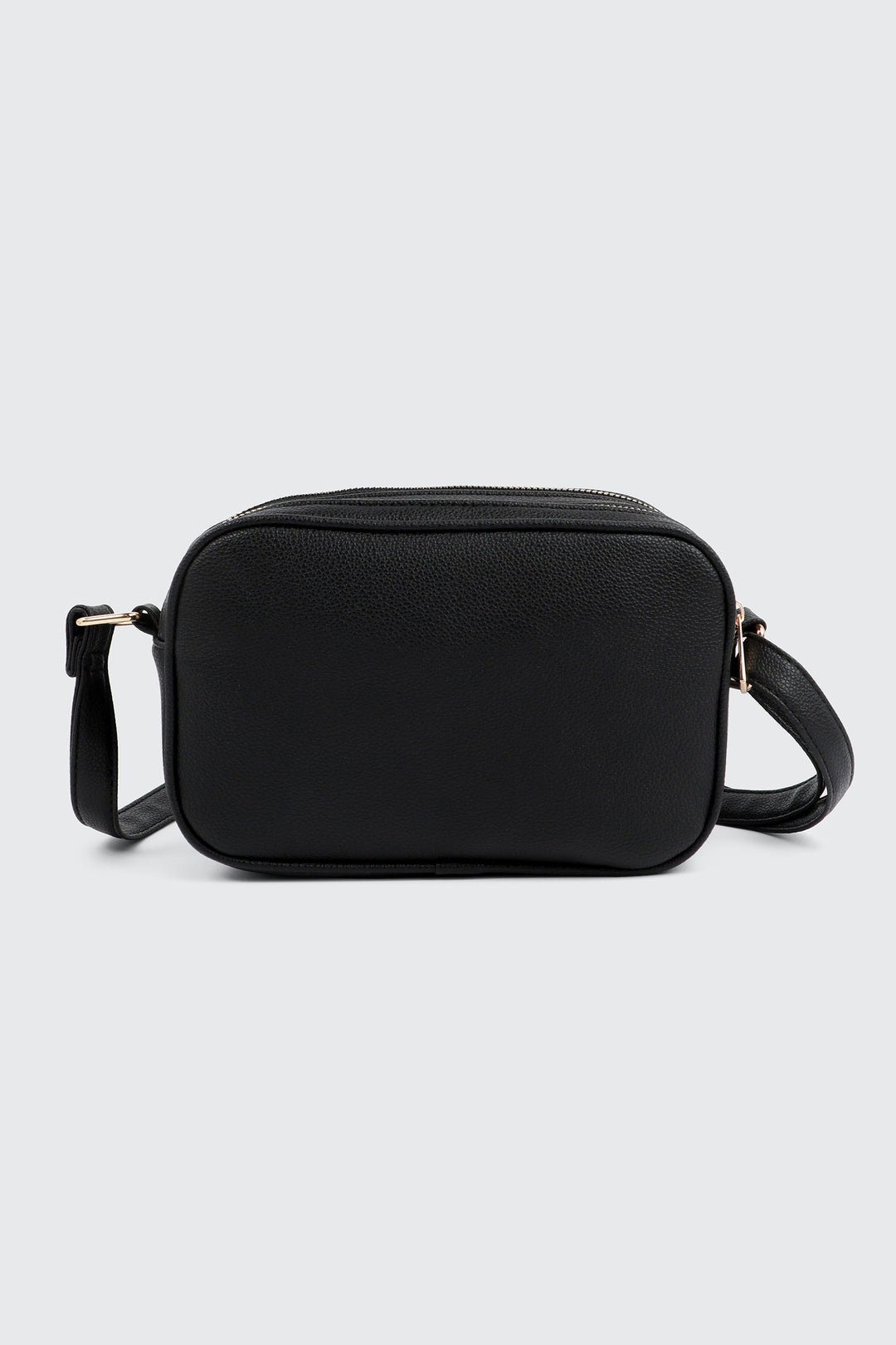 Faux Leather Crossbody Bag
