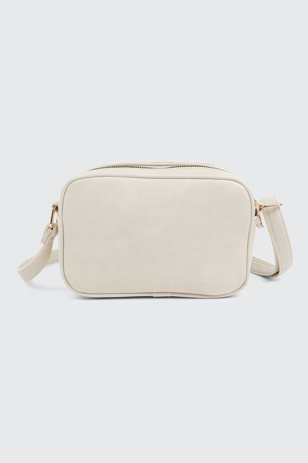 Faux Leather Crossbody Bag