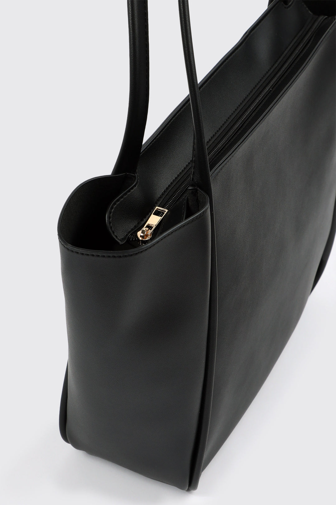 Faux Leather Tote Bag