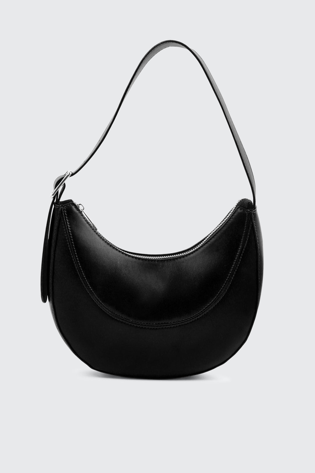 Faux Leather Shoulder Bag