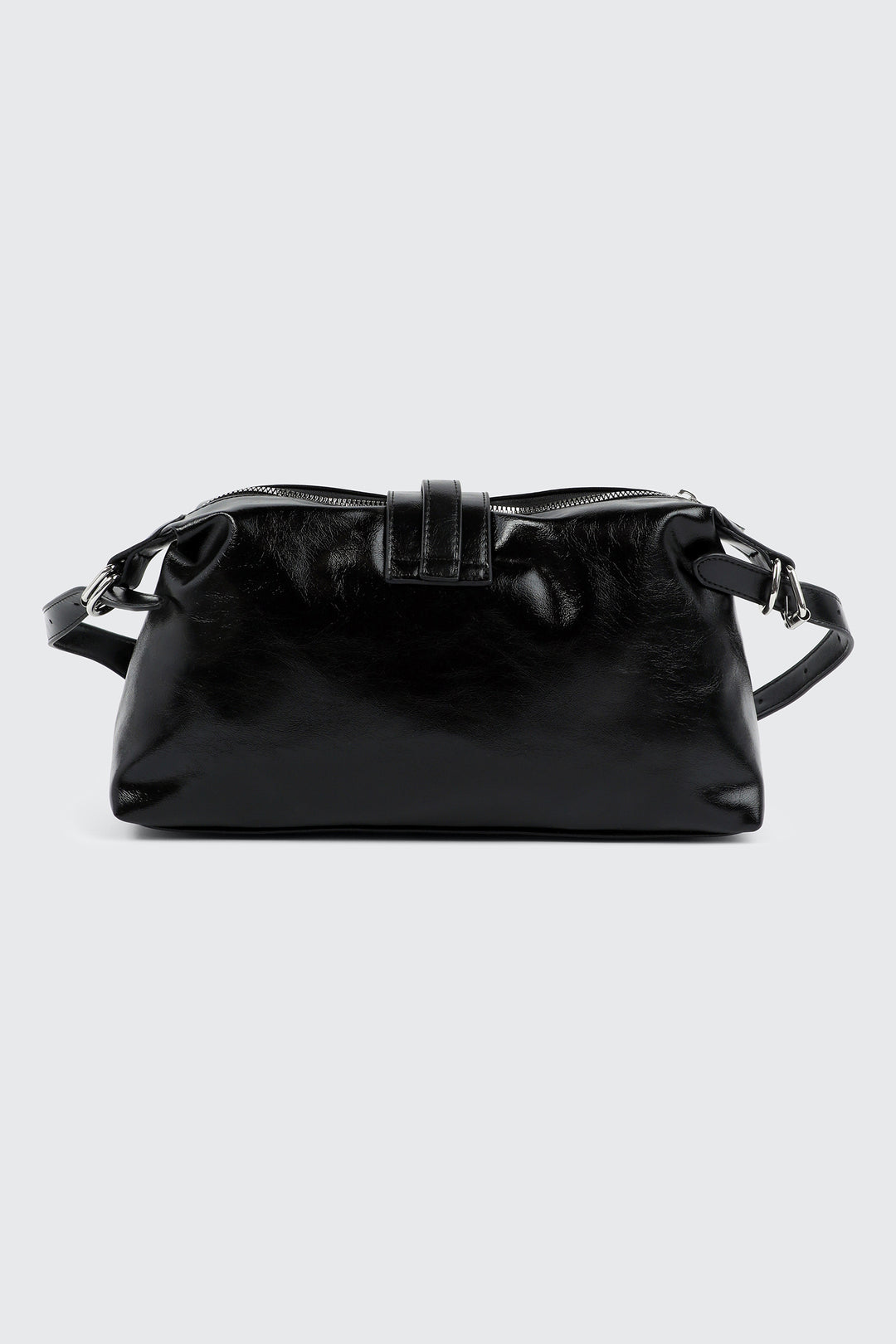 Baguette Bag with Buckle Details