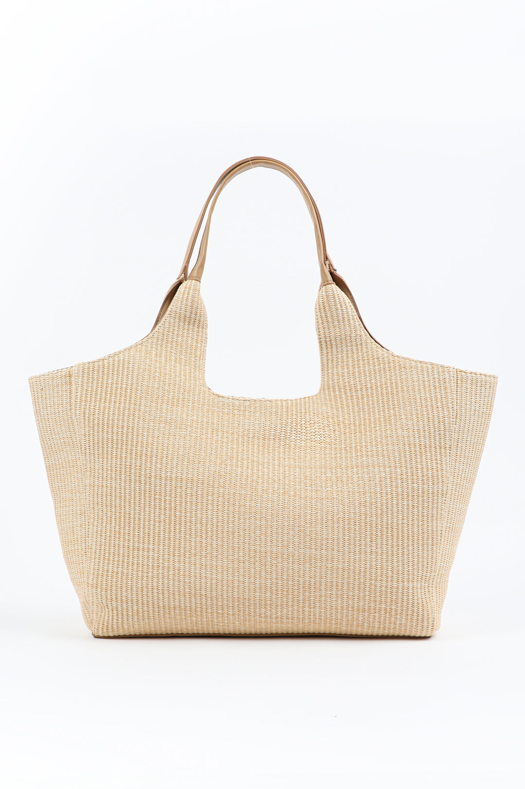 Fourre-tout en paille à détail d'étoiles de mer