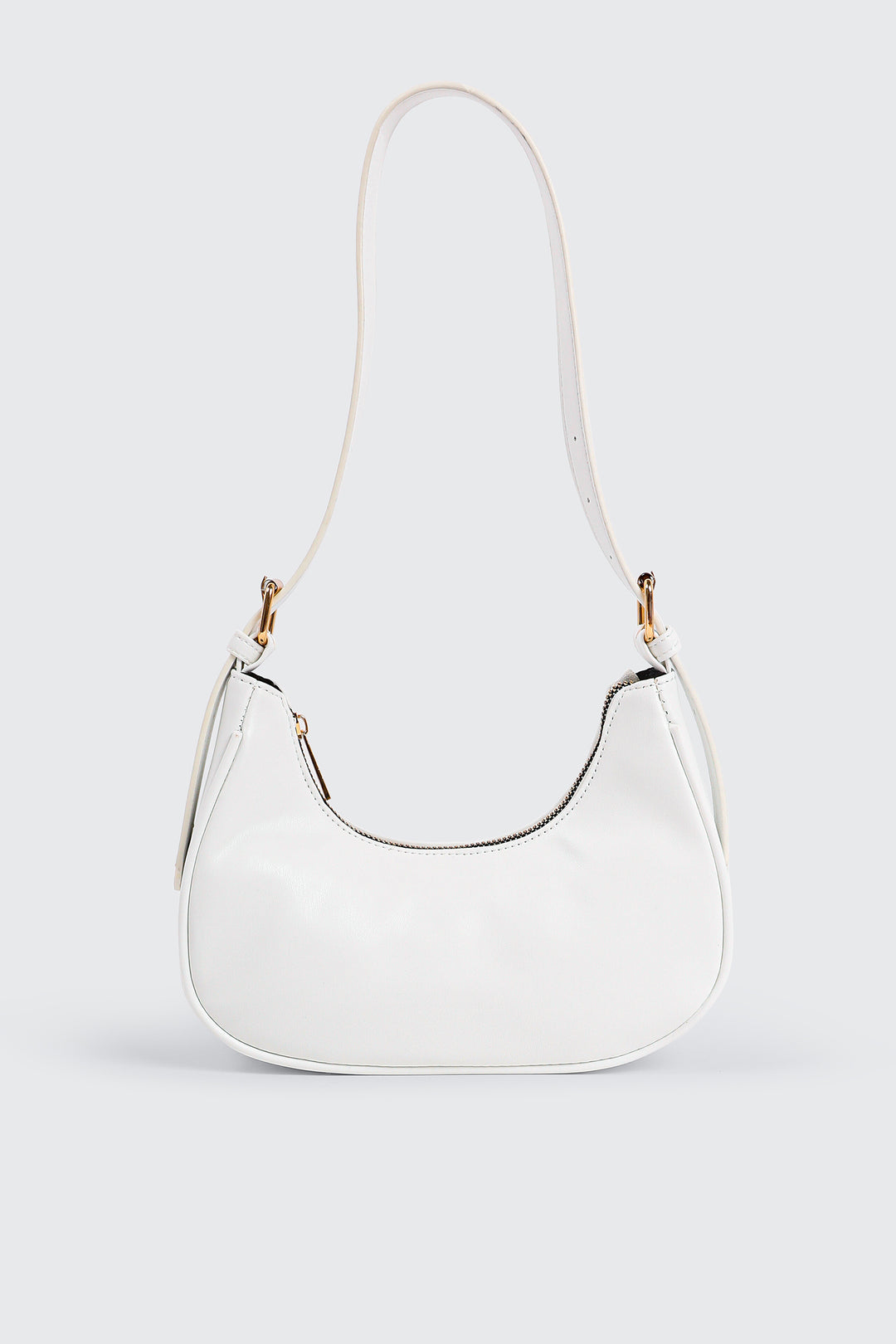 Faux Leather Shoulder Bag