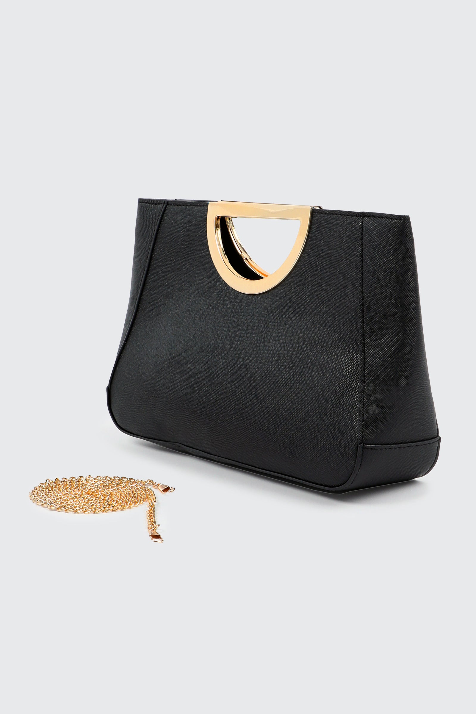 Evening Bag with Gold Handles – Ardene
