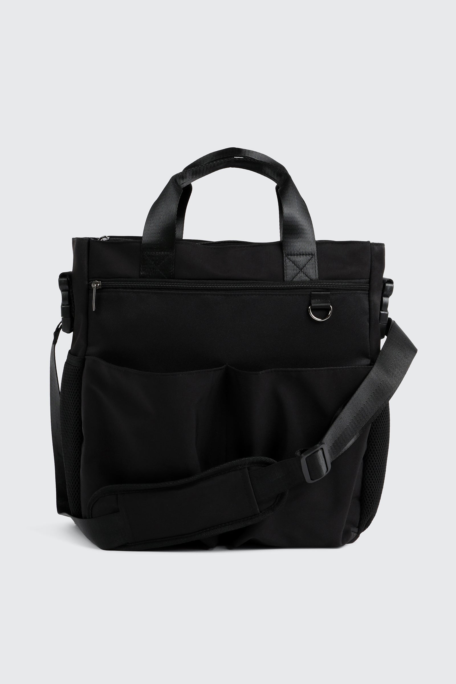 EYELETS NYLON TOTE BAG (BLACK) 3206B バッグ Nylon Tote Bag – Ardene