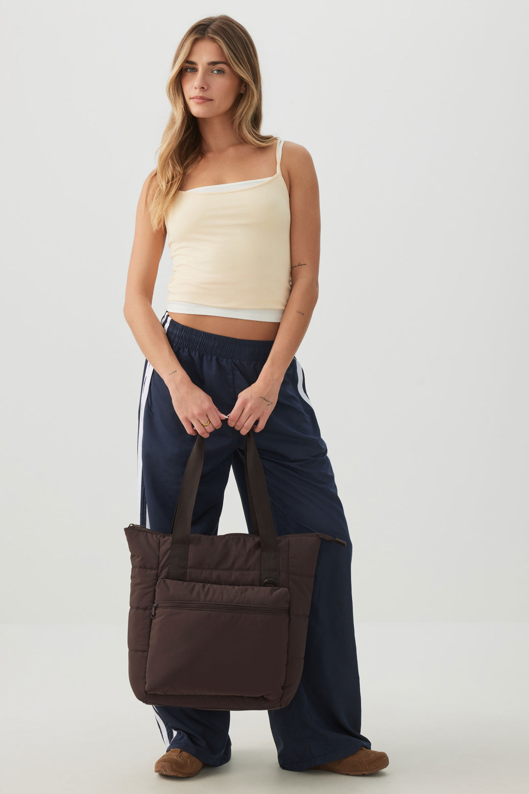Quilted Padded Tote