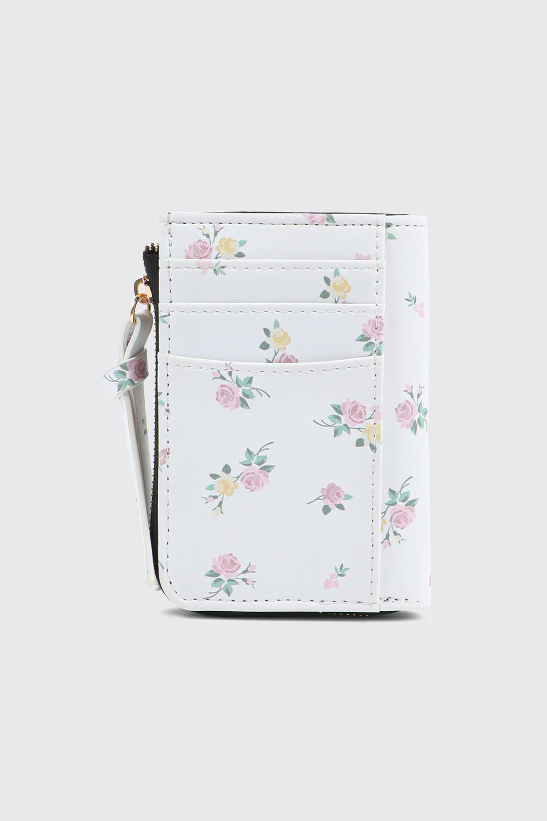 Compact Faux Leather Wallet