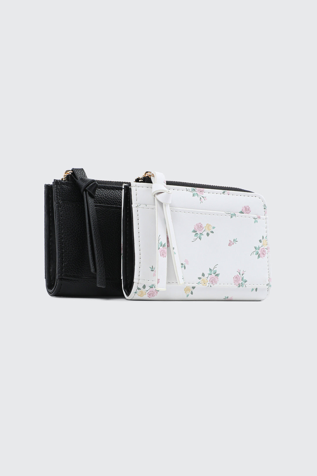 Compact Faux Leather Wallet