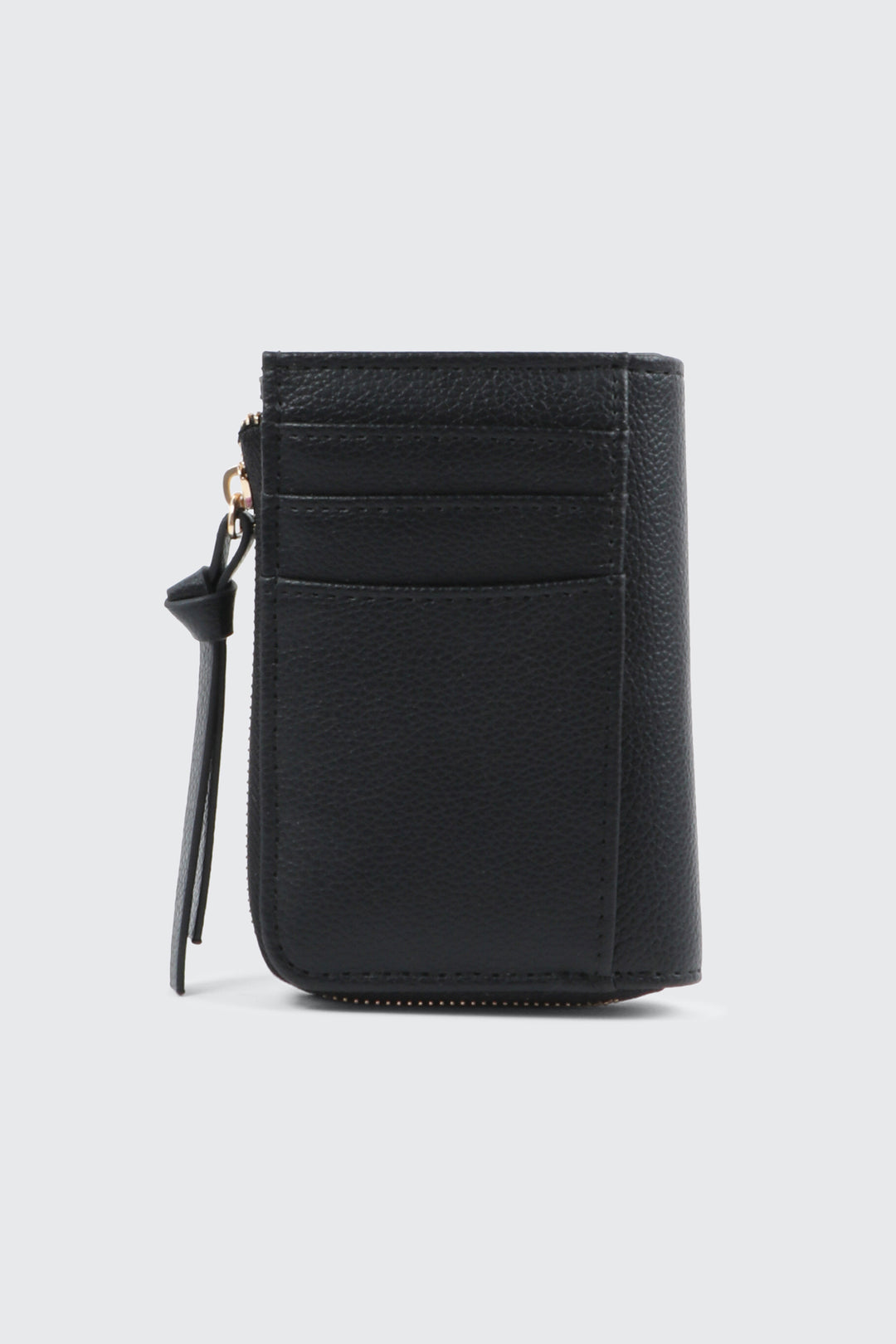 Portefeuille compact en faux cuir
