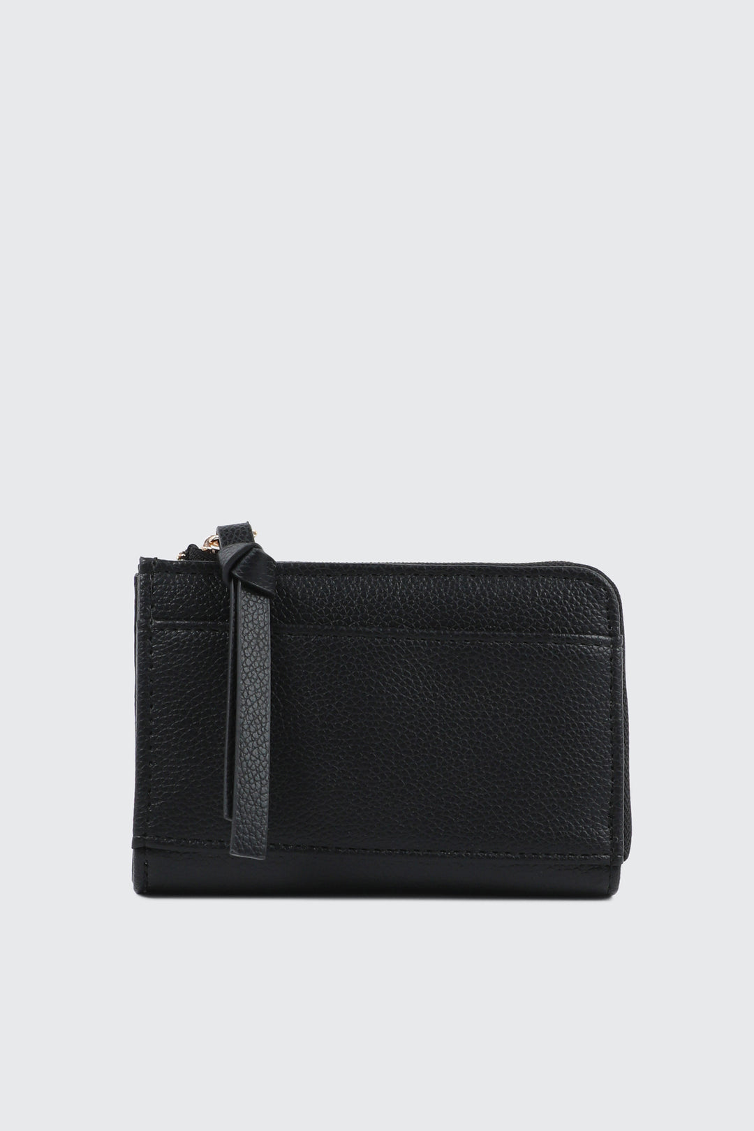 Portefeuille compact en faux cuir