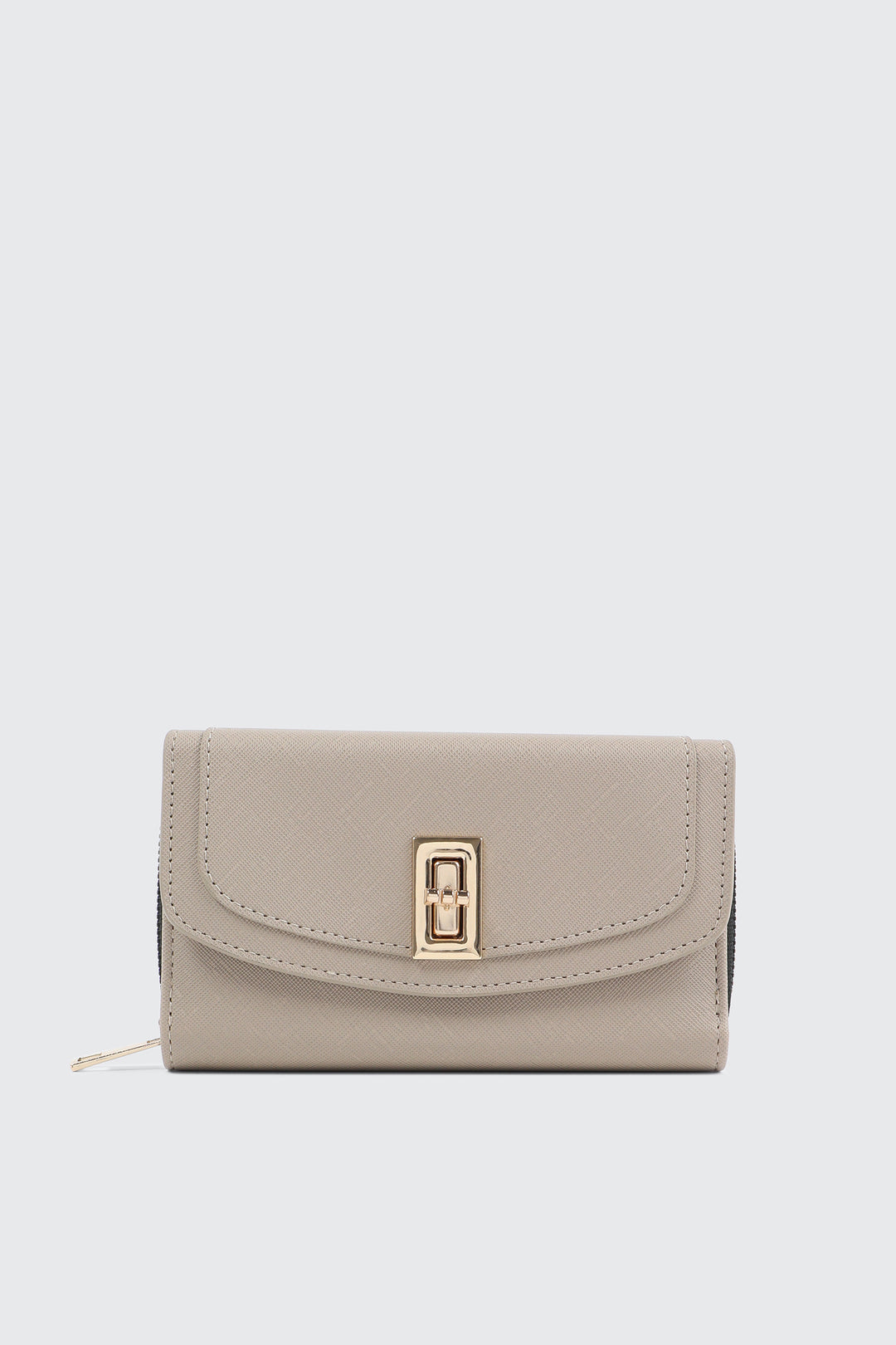 Flap Wallet with Coin Compartment