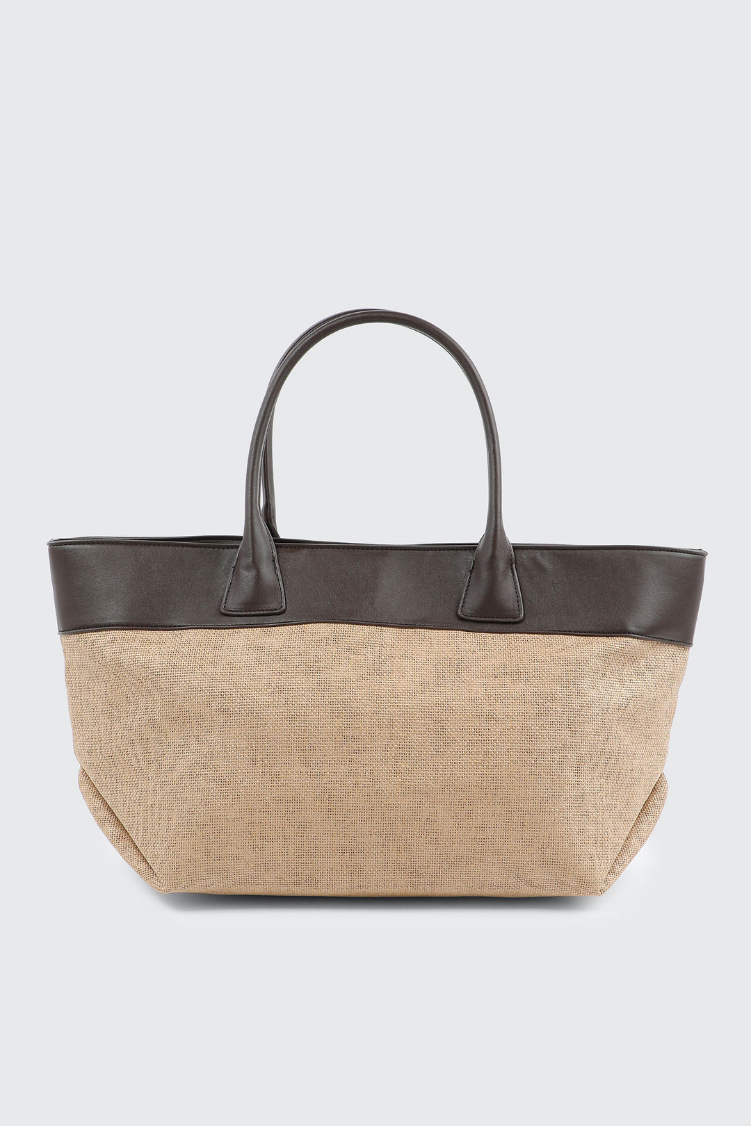 Sac fourre-tout effet paille