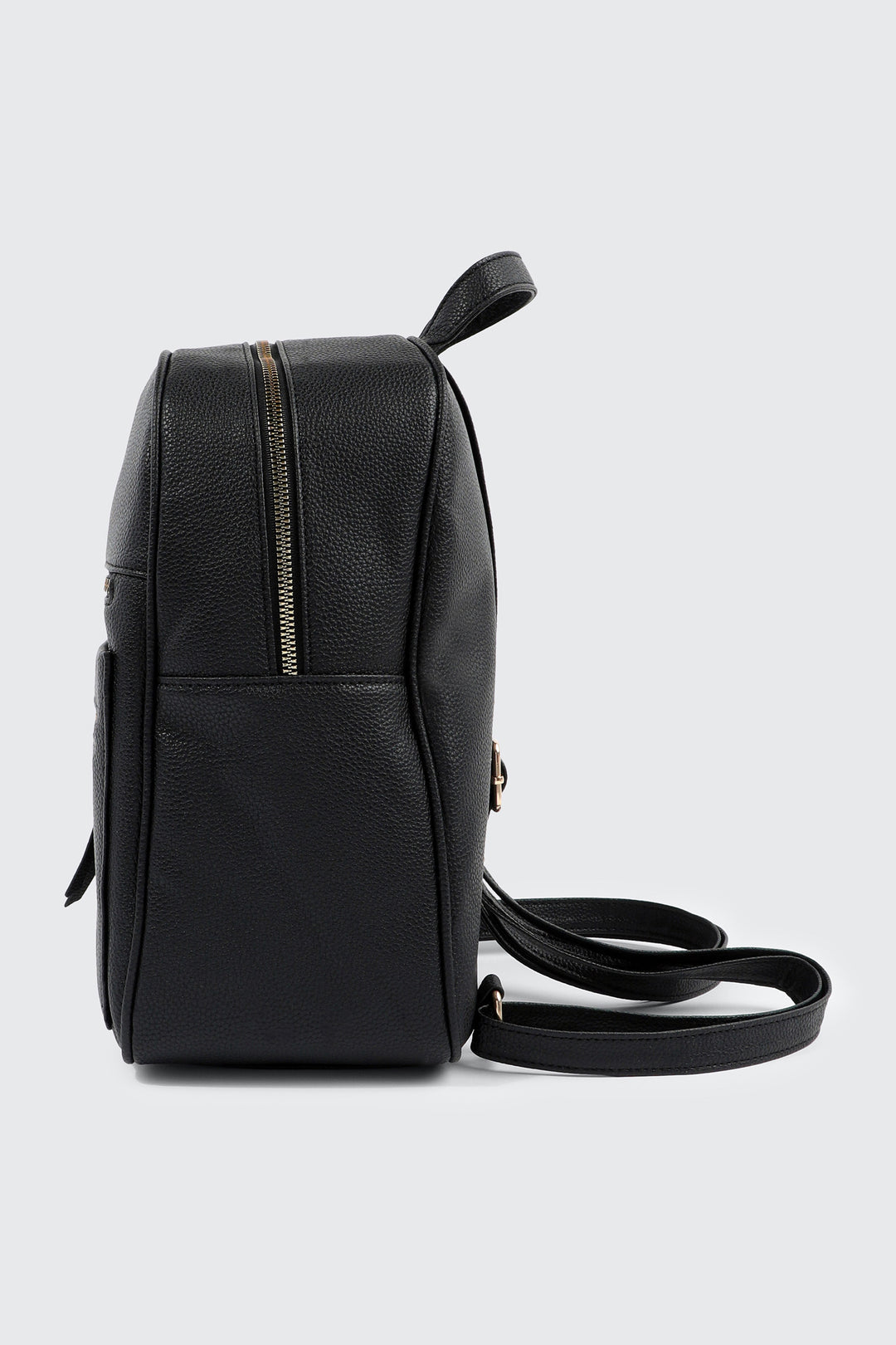 Mini Structured Backpack Black
