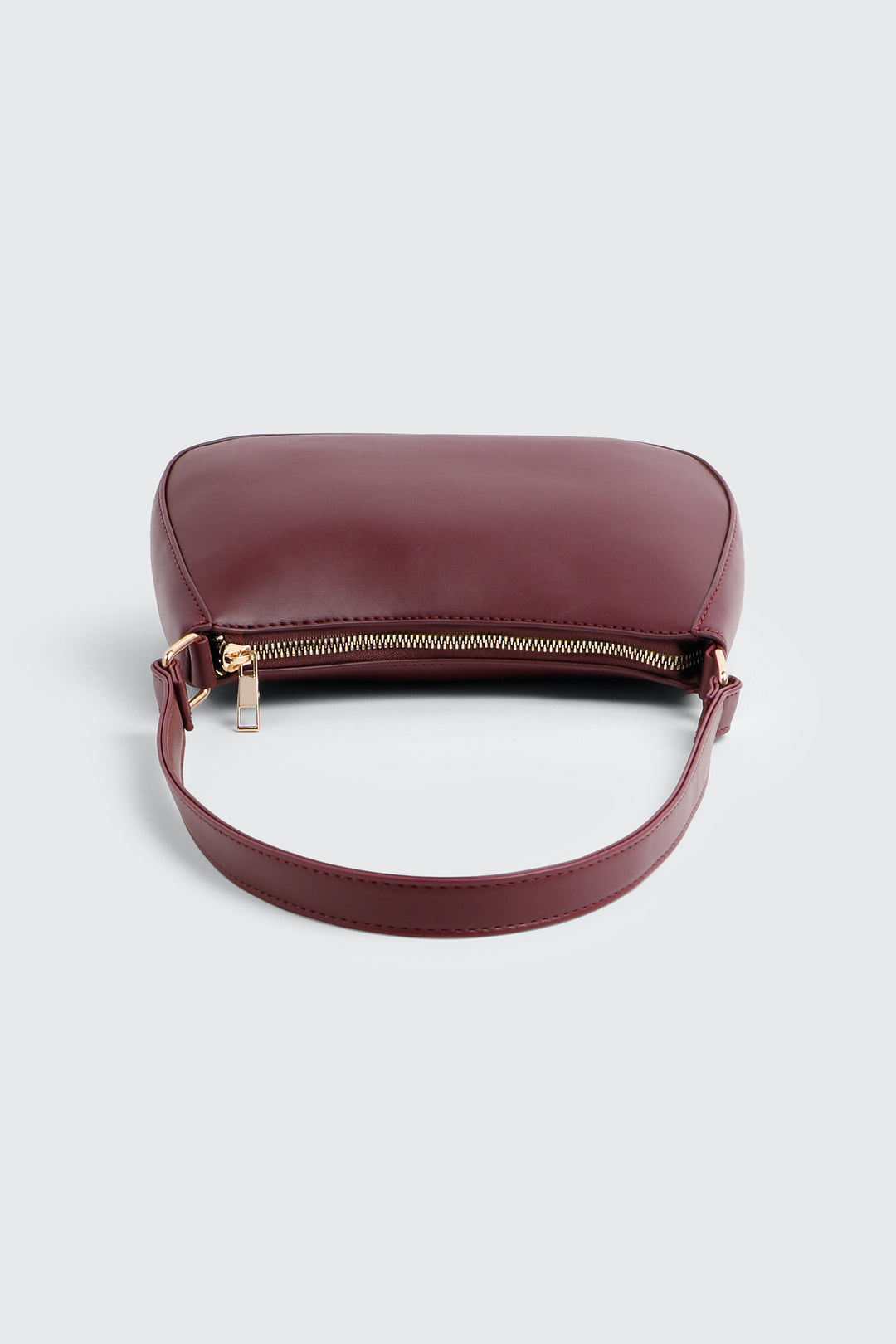 Faux Leather Shoulder Bag