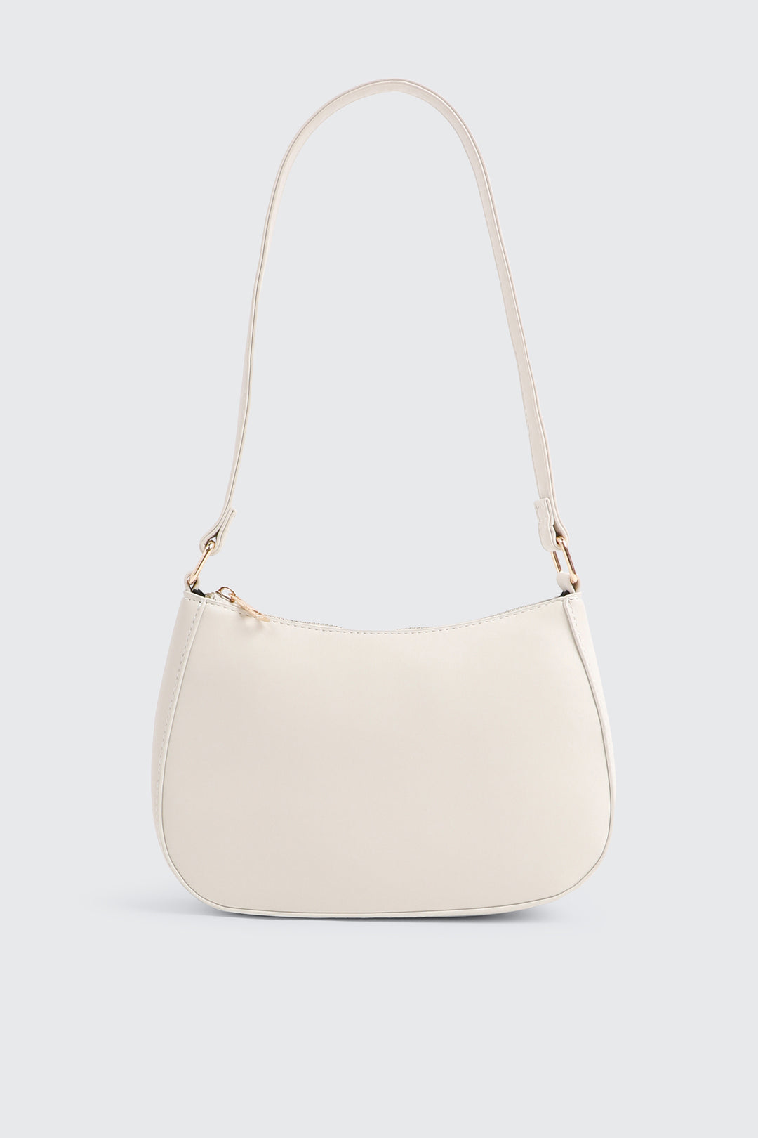 Faux Leather Shoulder Bag