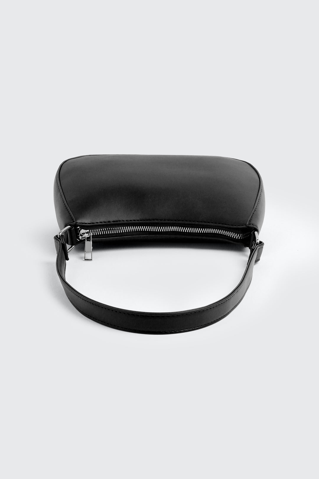 Faux Leather Shoulder Bag