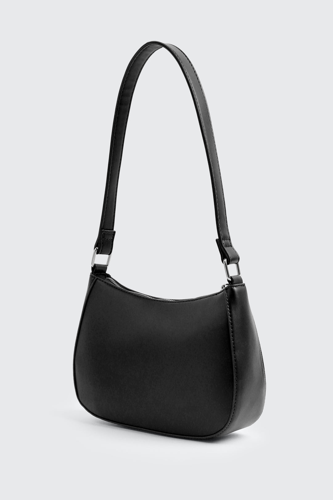 Faux Leather Shoulder Bag